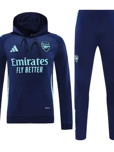 24/25 Arsenal Hoodie Royal Blue
