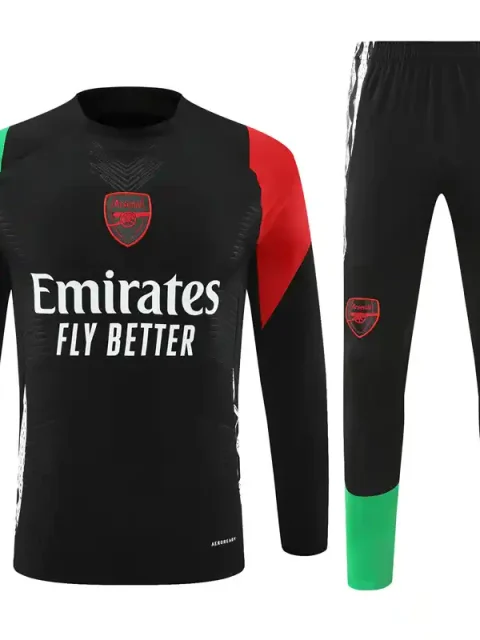 24/25 Player Version Arsenal Black Track Jacket