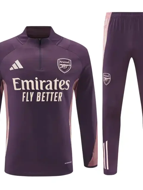 24/25 Arsenal Purple Track Jacket