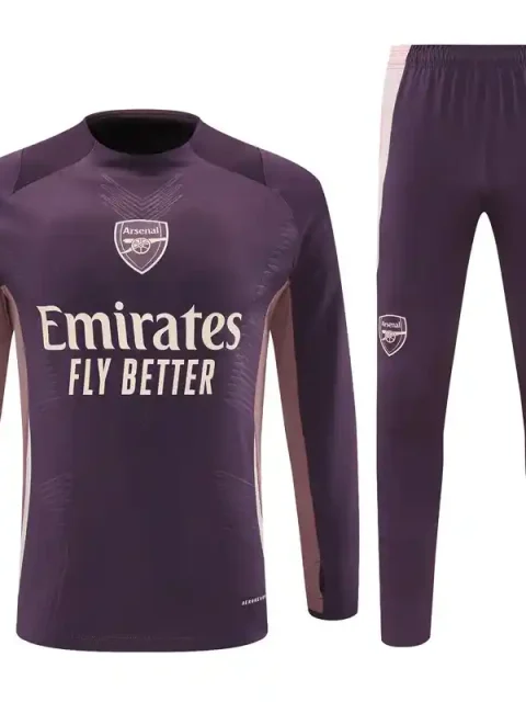 24/25 Player Version Arsenal Purple Track Jacket