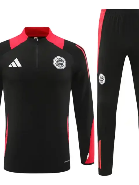 24/25 Bayern Munich Black Track Jacket