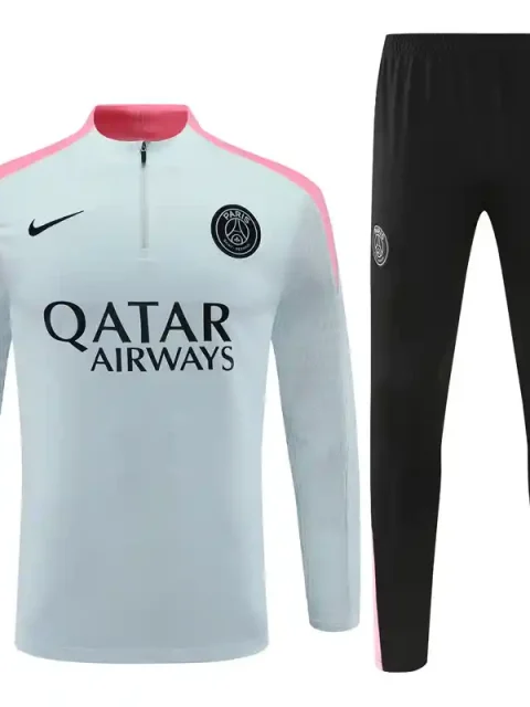 24/25 Player Version PSG Light Grey Track Jacket