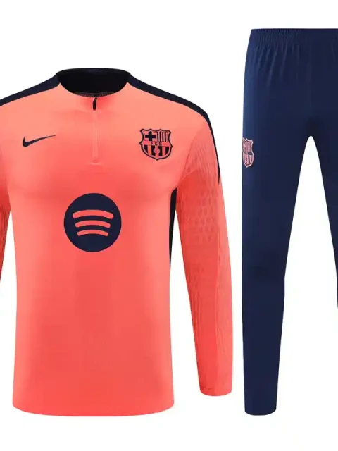 24/25 Player Barcelona Orange Pink Track Jacket