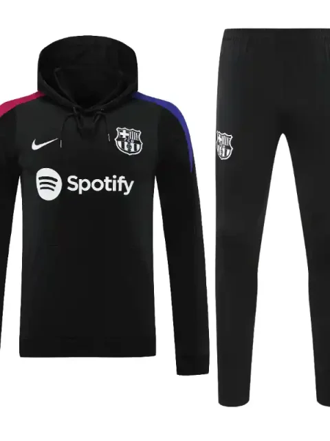 24/25 Barcelona Hoodie Black