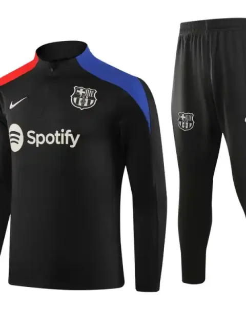 24/25 Barcelona Black Track Jacket