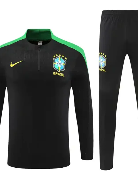 2024 Player Version Brazil Black Track Jacket