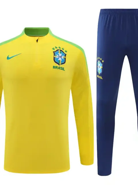 2024 Player Version Brazil Yellow Track Jacket