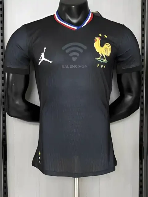 2024 Player Version France Black Soccer Jersey