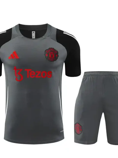 24/25 Manchester United Dark Grey Training Suit
