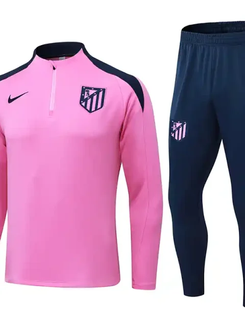 24/25 Atletico Madrid Pink Track Jacket