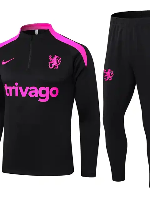 24/25 Chelsea Black Track Jacket