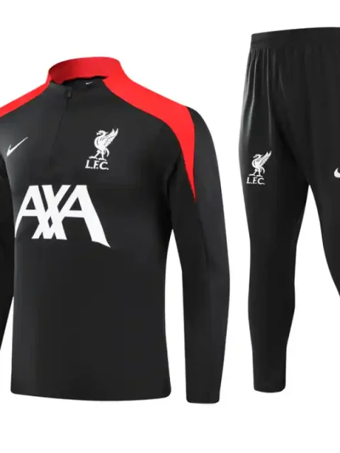 24/25 Liverpool Black Track Jacket