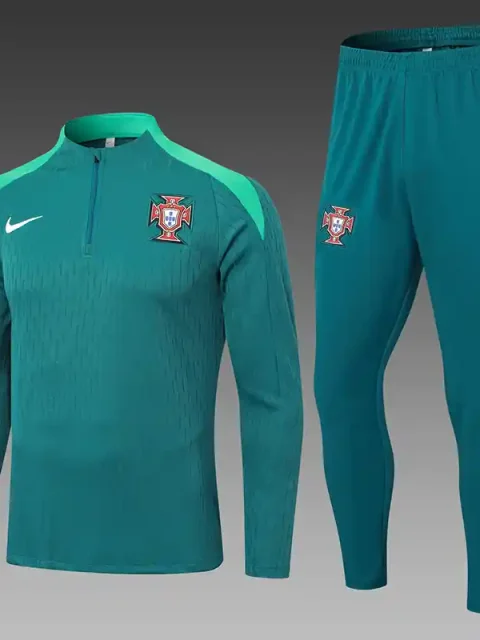 2024 Player Version Portugal Green Track Jacket