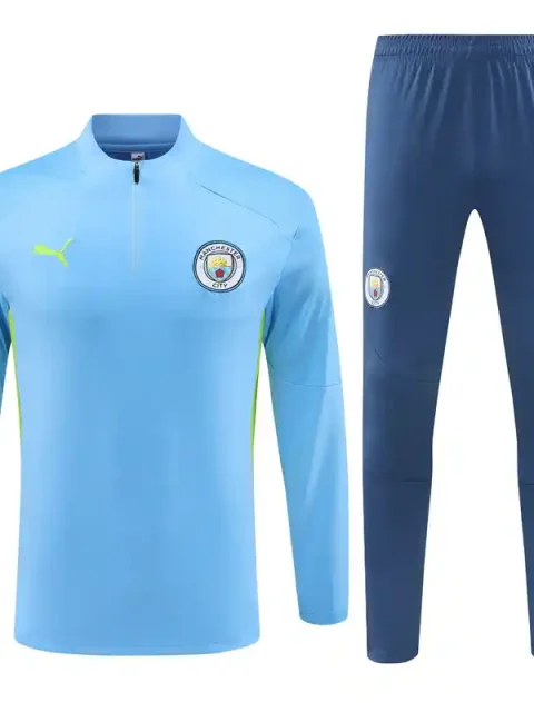 24/25 Manchester City Light Blue Track Jacket
