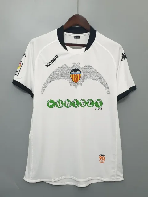 Retro 2009-10 Valencia Soccer Jersey Home