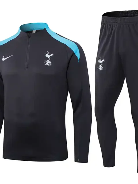 24/25 Tottenham Hotspur Black Track Jacket