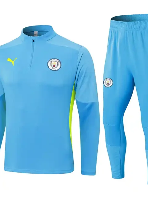 24/25 Manchester City Sky Blue Track Jacket