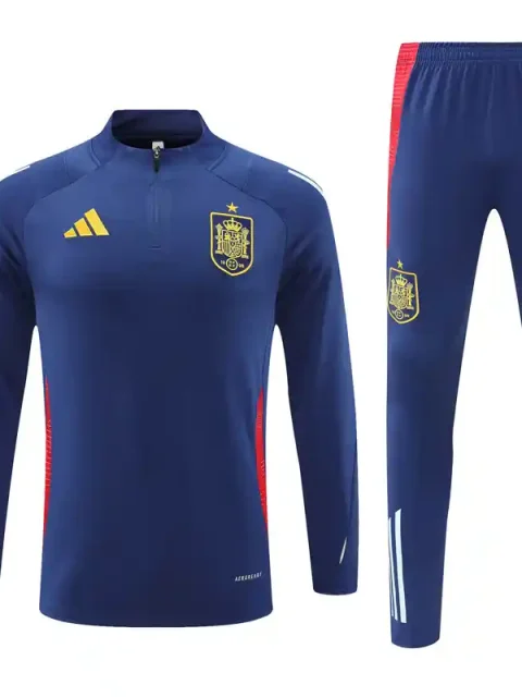 2024 Spain Royal Blue Track Jacket